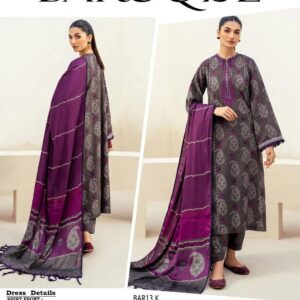 3 Pcs Women's Unstitched Printed Suit